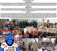 2025 april april_11 arab arabic arm assyria assyrian balding baptism beard bible bible_quote bible_verse blue_skin calm catholic catholicism christian_cross christian_identity christianity church closed_mouth clothes copt coptic coptic_christianity coptic_cross cross crucifix flag flag:assyria flag:ghassanid_kingdom flag:syria fllag:palestine free_syrian_army ghassanid ghassanid_kingdom glasses god hair headcovering heart hijab i_love irl_background jeremiah_(bible) jeremiah_20:10 jeremiah_20:11 jeremiah_20:12 jeremiah_20:13 jesus jews john_(bible) john_10:31 john_10:32 john_10:33 john_10:34 john_10:35 john_10:36 john_10:37 john_10:38 john_10:39 john_10:40 john_10:41 john_10:42 john_the_baptist jordan jordan_river judaism orthodox orthodox_church orthodox_priest orthodoxy palestine palestinian pray praying protestant protestantism psalm_(bible) psalm_18:1 psalm_18:2 psalm_18:3 psalm_18:4 psalm_18:5 psalm_18:6 sheol smile soyjak subvariant:science_lover syria syriac syriac_christianity text tshirt variant:markiplier_soyjak wordswordswords // 1920x1713 // 3.9MB