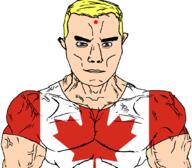 blue_eyes canada canadian flag:canada meta:tagme pajeet subvariant:muscular_chud variant:chudjak wilkins_coffee_fan(namefag) yellow_hair // 1059x929 // 53.5KB