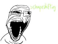 ao_oni beard glasses green_arrow greentext monster oni open_mouth pillar_chase_2 roblox shapeshifting soyjak teeth variant:soy_oni // 828x632 // 98.8KB