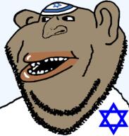 JEWISH_COMMENT_SECTION_✡️✡️✡️_BEWARE_OF_PPL_MENTIONING_NIGGERCOCK_✡️✡️✡️ brown_skin clothes hat israel jewish_nose judaism jude kike kippah series:yehudyakim subvariant:impish_amerimutt variant:impish_soyak_ears // 598x628 // 25.7KB