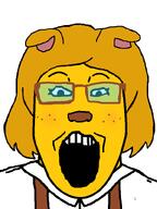 femjanny gaping_mouth janny soy subvariant:female_markiplier variant:markiplier_soyjak white_background // 600x800 // 19.5KB