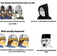 christianity christmas history multiple_soyjaks mustache pagan text variant:chudjak variant:soyak viking wojak // 1280x1260 // 160.6KB