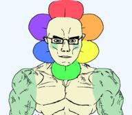 blue_eyes buff chud closed_mouth dandy's_world ear flower glasses muscular_male op_is_a_retarded_lazy_faggot_for_not_tagging_his_own_shit plant roblox subvariant:chudjak_front subvariant:muscular_chud transparent_background variant:chudjak video_game // 1207x1059 // 41.0KB