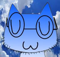 animal anime calm cat cloud nichijou orange_skin variant:unknown // 1133x1074 // 554.3KB