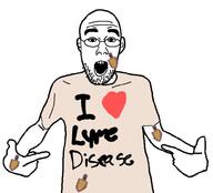 glasses i_love lyme_disease meta:tagme open_mouth soyjak stubble subvariant:wholesome_soyjak ticks variant:a24_slowburn_soyjak variant:gapejak variant:shirtjak // 998x903 // 130.1KB