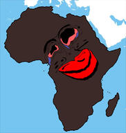africa black_skin crying glasses jartycuck map red_eyes red_lips subvariant:jartycuck variant:chudjak // 736x777 // 86.3KB