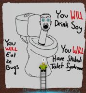 arson bug feralteen gem incredible_fatty jews meta:tagme roblox skibidi_toilet soy soyjak toilet toilet_black_person variant:unknown // 831x894 // 460.5KB