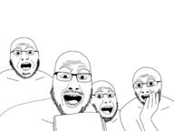 glasses multiple_soyjaks open_mouth soyjak stubble template variant:familyjak variant:unknown // 2048x1538 // 319.5KB