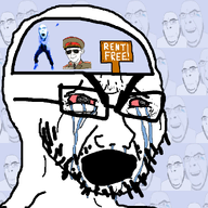 angry animated bloodshot_eyes closed_mouth clothes crying dance fast gangnam_style glasses hat jakparty_soy kgb laughing military_cap multiple_soyjaks neutral open_mouth rent_free sign soyjak stubble text thick_eyebrows uniform variant:cobson variant:cryboy_soyjak variant:kuzjak // 1080x1012 // 397.1KB