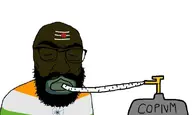 anesthesia arab bald beard cheeks closed_eyes closed_mouth cope coping copium dark_skin eyebrows eyes eyes_closed flag:india gas_cylinder glasses head islam mask mouth_closed muslims oxygen_mask shitskin soyjak subvariant:tetojak torso tube variant:feraljak // 600x359 // 18.6KB
