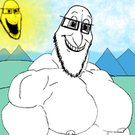 breasts cloud day fine happy he_doesnt_give_a_fuck he_will_always_be_a_gem heh morning mountains muscular_male nipple not_cold outside sun variant:xooldude winter // 2048x2048 // 1.3MB