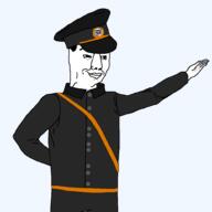 fnwo froot frootist frootist_new_order meta:tagme military_uniform propaganda series:administ_soyjaks uniform variant:chudjak // 1000x1000 // 19.7KB