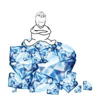 arm crossed_arms full_body gem glasses hand leg sitting smile soyjak stubble subvariant:wholesome_soyjak variant:gapejak // 984x988 // 646.5KB