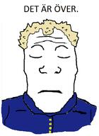 blond closed_eyes closed_mouth clothes forehead_lines hair its_over royalty sweden swedish_text text variant:markiplier_soyjak // 446x612 // 15.7KB