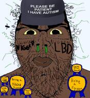award black_skin booger bubblestheniggerlover bug cap clothes eyebrows fly glasses hair hat lips messy_hair multiple_awards nigger please_be_paitent_i_have_autism soyjak stink_lines stubble subvariant:chudson variant:chudjak variant:cobson yellow_sclera // 775x849 // 596.0KB