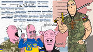 2023 4soyjaks adidas angry animal army article avdiivka background bakhmut battles beard blade blue_eyes christian_cross christian_identity christianity clothes coat_of_arms conflict cossack counteroffensive cross crucifix crying davydiv_brid donbas donbass donetsk eagle eastern_orthodox emr_pattern enerhodar eyes_closed eyes_open flag flag:lgbt_pride_flag flag:russia flag:ukraine glasses hair hohol holding_object holding_sword hoodie invasion invasion_of_ukraine its_over izium jacket jumper kiev kyiv luhansk lysychansk mala_tokmachka map marinka mariupol melitopol meta:missing_variant military military_jacket military_uniform mouth_open muscles muscular_male necklace news nose orthodox orthodox_cross orthodoxy patch pig pink_skin pisky pocket popasna russia sad sievierodonetsk stubble teeth text track_suit trend:aryan ukraine variant:chudjak variant:cobson variant:markiplier_soyjak vein volnovakha war watch weapon white_skin wikipedia xoxol yellow_hair // 1920x1080 // 642.6KB