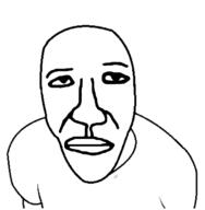 closed_mouth not_a_fucking_soyjak redraw soyjak variant:el_perro_rabioso // 704x720 // 22.3KB