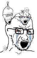 angry brainlet cone conehead crying distorted multiple_soyjaks op_is_a_retarded_lazy_faggot_for_not_tagging_his_own_shit variant:soyak // 572x892 // 226.5KB