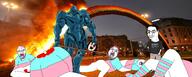 burning chud engineer fire hanging multiple_soyjaks nazism rainbow robot total_tranny_death tranny variant:alicia variant:chudjak // 3000x1200 // 2.9MB