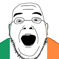 doctor_who flag flag:ireland glasses ireland irish_flag mouth_open open_mouth sarah_jane_adventures stubble variant:slitheenjak wrinkles // 721x720 // 10.1KB