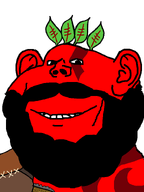 alternate beetroot broot_(user) food glasses god_of_war kratos leaf red_skin series:brootiverse stubble variant:impish_soyak_ears vegetable video_game // 598x800 // 19.7KB