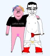 chud_troon_alliance friendship full_body hohol pig polack poland tranny ukraine variant:bernd variant:chudjak // 1700x1900 // 301.5KB