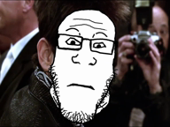 animated glasses irl_background meme motion_tracking movie music stubble subvariant:neutralplier tracking variant:cobson variant:markiplier_soyjak white_skin who_is_she zoolander // 960x720, 13.2s // 13.7MB