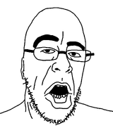 bald epstein glasses jeffrey_epstein meta:tagme open_mouth selfie stubble teeth variant:niggstein // 1001x1200 // 26.7KB