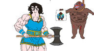 2soyjaks Astrofene_(namefag) Warrior-Z(user) ack angry axe bloodshot_eyes brown_skin cap closed_mouth clothes crimean_tatar fat flag:crimean_tatar full_body glasses greentext hand hanging hat holding_object holding_paper islam kratos muslims open_mouth penis pisslam rope small_penis soyjak star_of_david stubble subvariant:euroaryan subvariant:euromutt subvariant:jartycuck subvariant:meximutt_front subvariant:neutralplier suicide tail text tongue tranny variant:chudjak variant:markiplier_soyjak variant:meximutt white_skin // 1280x699 // 478.0KB