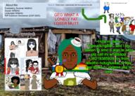 africa angry antiswarthy_(namefag) arm baby backpack baking black_lives_matter black_skin bloodshot_eyes blue_shirt blush brown_eyes brownie christmas_tree clothes crying deformed drawn_background eskimo fridge glasses glove gore hair hand left_out linux muscular_female red_eyes sad scared series:the_troonout snca soytanification sticky_note stove stubble subvariant:nathaniel subvariant:soyniqua subvariant:wholesome_soyjak teasuck_(user) text thought_bubble tongue useless_namefag_drama variant:a24_slowburn_soyjak variant:chudjak variant:el_perro_rabioso variant:feraljak variant:gapejak variant:impish_soyak_ears variant:ishish_soyak_ears variant:lennonjak variant:markiplier_soyjak variant:soyak variant:soytan yellow_skin // 2100x1500 // 3.8MB