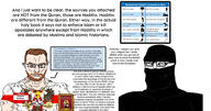 1488 al-qaeda al_qaeda ansar-al-islam balaclava black_clothing boko-haram boko_haram christanity christian_cross christian_identity christianity citation debate debunked england glasses iraq iraqi isis islam islamic islamic_state mask meta:self_insert muslims orientaltrollface_(user) orthodox orthodox_cross orthodox_study_bible orthodoxy quran quran_quote quran_verse subvariant:muscular_chud subvariant:perceptive_chud sunni sunni_islam syria taliban terrorism terrorist variant:chudjak warrior-z_(user) // 4096x2151 // 771.5KB