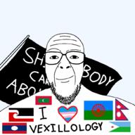 beard closed_mouth clothes djibouti flag flag:transgender_pride_flag glasses gypsy i_love laos looking_at_you maldives maori nepal shitnobodycaresabout smile smirk soyjak template transparent_background variant:patriotjak vexillology // 1024x1023 // 82.2KB