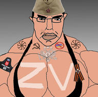 armband background badge black_eyes buff christian_cross christian_identity christianity chud cigarette coat_of_arms communism eagle eastern_europe flag:russia flag:ukraine glasses hair hammer_and_sickle hohol kolovraut mge military_symbol orthodox orthodox_cross orthodoxy pig pilotka ribbon_of_saint_george russia russian_orthodox_army shield slav slavic soldier_(team_fortress_2) st_george's_ribbon template ukraine v_(russian_symbol) variant:chudjak vein white_skin z_(russian_symbol) // 1800x1788 // 413.6KB
