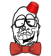 big_eyes bowtie cartoon fez meta:not_oc sidson toon toonsid variant:sidjak // 952x1047 // 128.4KB