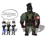 4soyjaks antisemitism asatru balaclava beard blood boots camo camouflage christian_cross christian_identity christianity cross crucifix eastern_orthodox eyes fist gear glasses gore hair islam islamic islamophobia jews judaism kike military military_uniform muslims nazism necklace neopagan odin orthodox orthodox_christian orthodox_cross orthodoxy pagan paganism pagayan rape rne russia russian_national_unity shoe soyjak star_and_crescent star_of_david stubble subvariant:hornyson thor thor’s_hammer_pendant variant:cobson variant:soyak viking viking_helmet webbing white_skin // 1500x1200 // 929.8KB