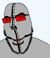 doddermod_(user) glasses metal namefags red_eyes robot stubble variant:cobson // 940x1080 // 24.5KB