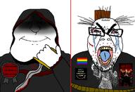 aids award blood crying cult cultist faggot flag:lgbt_pride_flag flag:minor_attracted_person glasses knife lucifer pentagram ritual rope satanism selfish_little_fuck stubble subvariant:mexiaryan subvariant:seethejak temple_of_satan variant:bernd virgin // 2500x1700 // 951.1KB