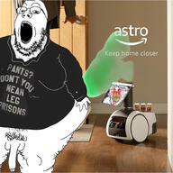 amazon angry arm blood bloodshot_eyes bottle clenched_teeth clothes cross_eyed distorted fart fat glasses hairy hand irl leg meds meta:pornographic_content nosebleed nsfw objectsoy open_mouth penis pills pubic_hair red_eyes robot shitquality soyjak stinky stubble subvariant:feralrage testicles text tshirt variant:feraljak variant:gapejak yellow_teeth // 1000x1000 // 461.5KB