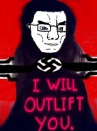 chud edit gym gymcel meta:tagme nazism smile soyjak // 390x526 // 168.3KB