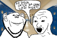 2soyjaks bald ear open_mouth school stubble text variant:impish_soyak_ears variant:soyak wrinkles // 1080x720 // 184.8KB