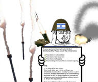 1948 closed_mouth combat_helmet copypasta downvote flag glasses hand helmet holding_object israel judaism missile reddit sign soyjak ssh ssh-68 stubble subvariant:duzjak text variant:soyak wordswordswords // 997x836 // 118.0KB