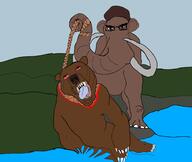 bear mammoth north_america prehistoric variant:bernd variant:chudjak // 2147x1816 // 675.0KB