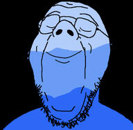 black_background calm closed_mouth glasses soyjak stubble variant:isaac // 750x734 // 214.9KB