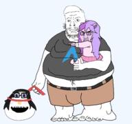 arch_linux charlie_the_steak full_body luke_smith lute sashley variant:chudjak variant:meatjak variant:soytan variant:unknown // 1600x1500 // 159.9KB