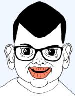 clothes ear hair large_ear lips oh_my_god_she_is_so_attractive smile soyjak variant:brandon // 864x1113 // 156.4KB