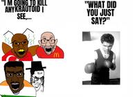 4soyjaks boxing germany glasses open_mouth stubble subvariant:chudjak_seething turk turkroach variant:chudjak variant:el_perro_rabioso variant:feraljak variant:soyak // 960x701 // 104.8KB