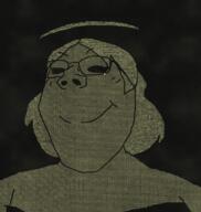 clothes crying glasses hair hat patternjak scary smile soyjak subvariant:gapejak_female variant:gapejak // 940x992 // 1.3MB