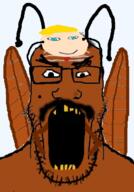 brown_skin glasses hindflea hindroach hindu india indian jeet larper larping mustache pajeet poo poojeet trend:aryan variant:markiplier_soyjak yellow_teeth // 442x635 // 190.6KB