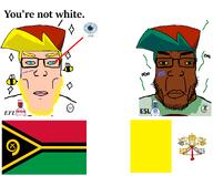 2soyjaks Firmjak Love_is_love a10 a10_eyes aryan award badge bee black_skin blue_eyes blue_hair boyfriend_(friday_night_funkin') cap chin closed_mouth clothes comparison discord discord_logo_facial_mark efl facial_mark flag flag:vanuatu flag:vatican_city fnf_aryan fnf_gerontophile fnf_pedo friday_night_funkin' gay gerontophile glasses green_hat hair hat hot map_(pedophile) merge neutral neutralplier_award oh_my_god_she_is_so_attractive opposite pedophile pink_lips sexy slopjak soyjak soyjak_party sparkle stinky stubble stupid.png_poster subvariant:chudjak_front subvariant:chudplier sweating template text variant:chudjak variant:markiplier_soyjak white_background white_lives_matter white_shirt white_skin whitemaxxing yellow_eyebrows yellow_hair yellow_sclera yellow_stubble you're_not_white // 1764x1461 // 262.4KB
