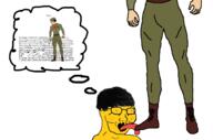 asian bootlicker china glasses hair open_mouth small_eyes soyjak speech_bubble text tongue variant:soyak yellow yellow_skin yellow_teeth // 1475x979 // 370.7KB